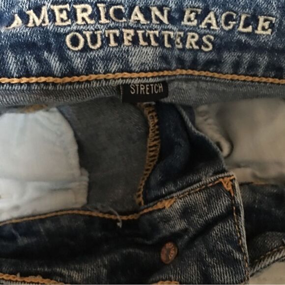 American Eagle 🦅 Bleached stone wash shorties - Picture 7 of 8